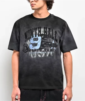 Roning By Benjart False Start Charcoal Wash Boxy T-Shirt