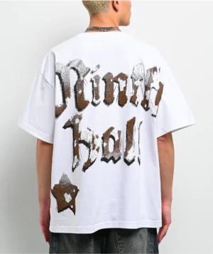 Roning By Benjart Faux-NY Hair White T-Shirt