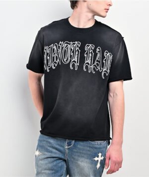 Roning By Benjart Fein Black Wash T-Shirt