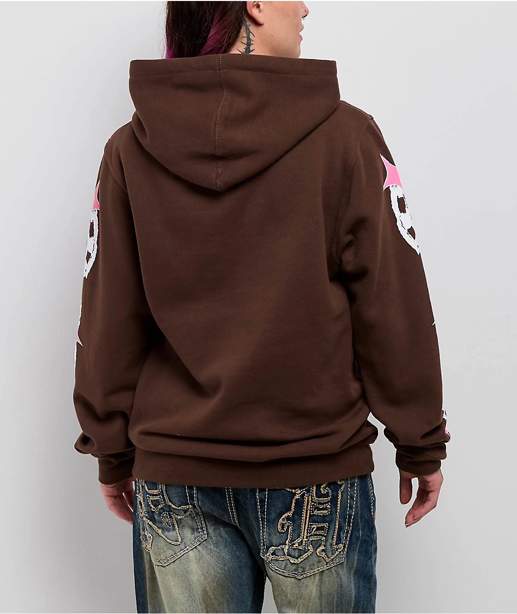 Roning By Benjart Forged In Rage Brown Hoodie - Image 2