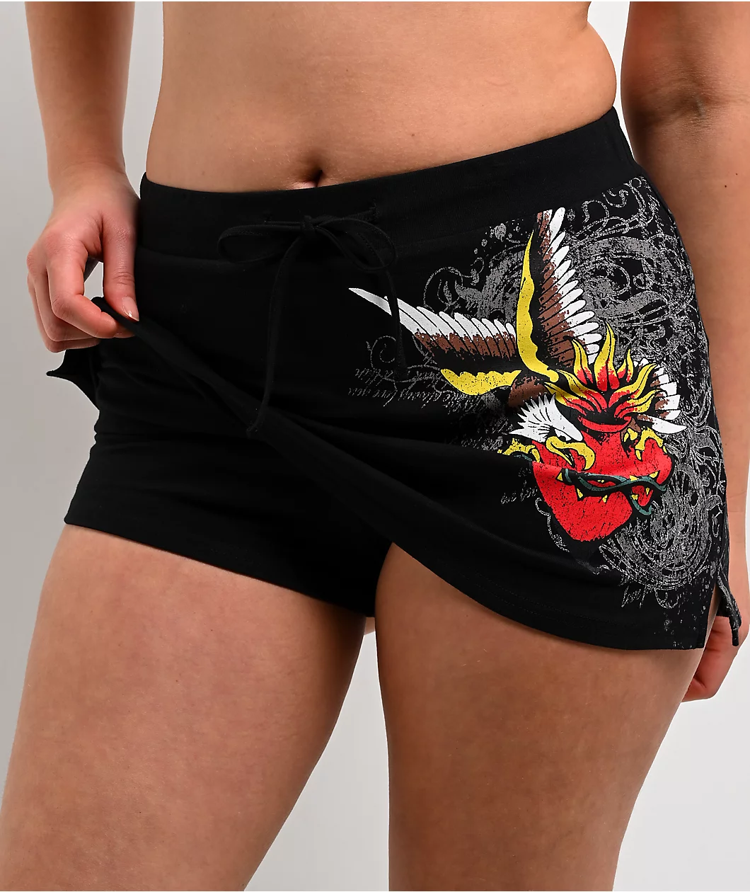 Roning By Benjart Khloe Black Skort - Image 2