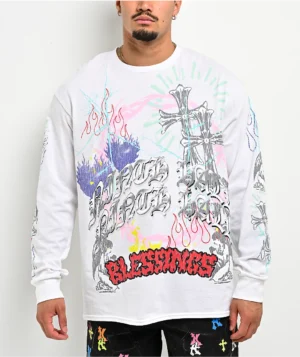 Roning By Benjart Maxxxed Out White Long Sleeve T-Shirt