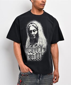 Roning By Benjart Mother Mary Black T-Shirt