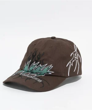Roning By Benjart Serviced Brown Strapback Hat