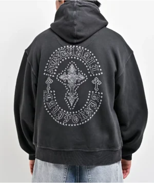 Roning By Benjart Tone Def Charcoal Wash Hoodie