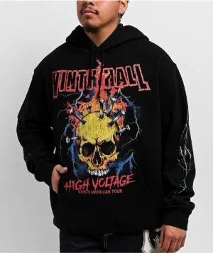 Roning By Benjart Tour Black Hoodie
