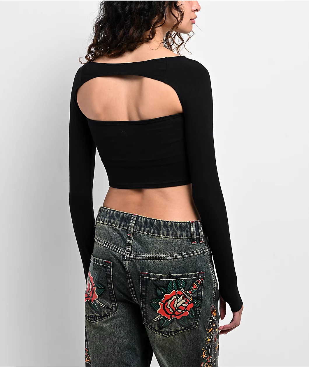Roning By Benjart Winona Bolero Black Shrug Tube Top Set - Image 2